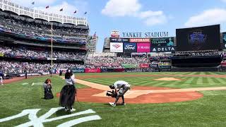 12-year-old Yolanda Ji performs National Anthem for New York Yankees at Yankee Stadium 07122025