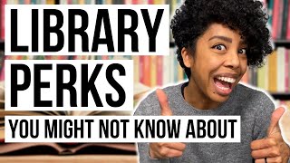 GET THE MOST OUT OF YOUR LIBRARY (especially as a minimalist)| library perks you might not know yet!