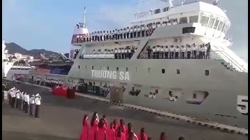 Tiễn đoàn công tác chúc Tết quân và dân huyện đảo Trường Sa