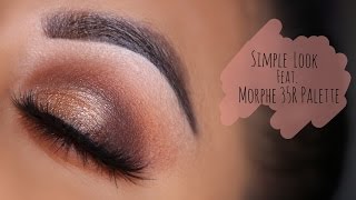 Easy Evening Look feat  Morphe 35R Palette