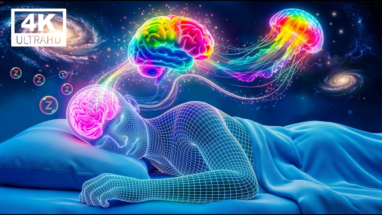 Deep Sleep Music 432Hz + 852Hz + 528Hz + 1111Hz | Full Body Healing ...