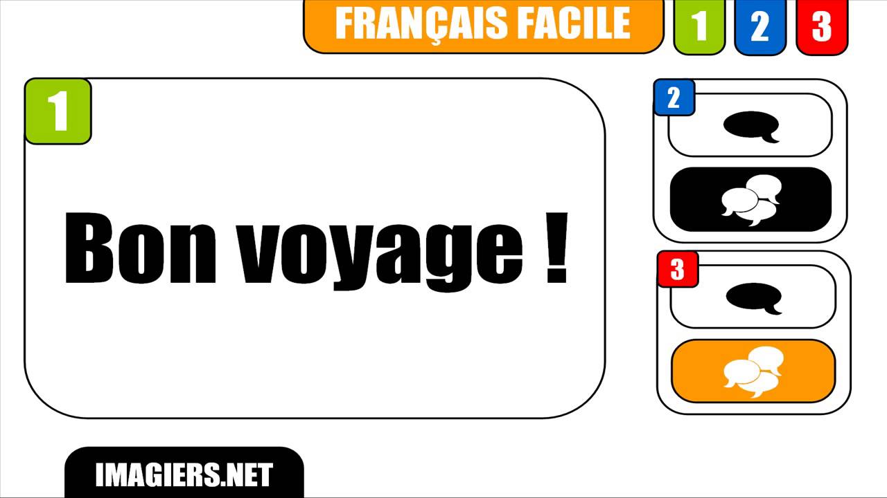 bon voyage traduire en francais