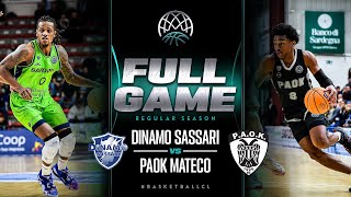 Dinamo BdS Sassari v PAOK mateco | Full Game