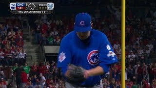 CHC@STL Gm2: Cahill strikes out Piscotty to end 8th