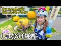 【しまなみ海道】レモンの島、生口島をグルメポタ♪大人気のジェラート！海鮮グルメ！蛇口からみかんジュースも♪南国気分サイクリング