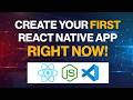 🔥Build Your First React App - Step By Step Guide