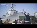 USS Winston S. Churchill returns from deployment