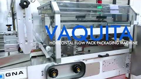 GNA - Horizontal flowpack machine mod. VAQUITA