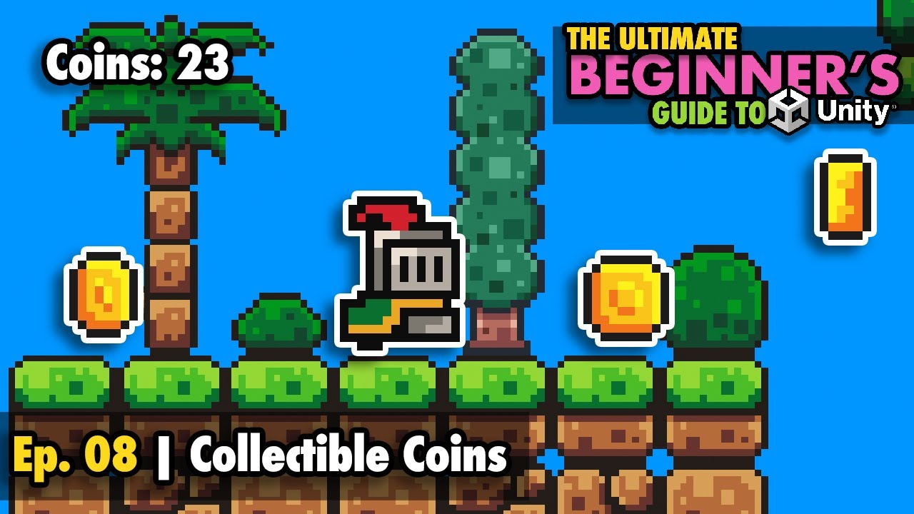 Эпизод 8 | Коллекционные монеты (с пользовательским интерфейсом!) | Полное руководство для начина...