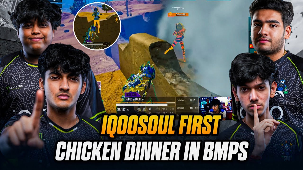 iQOOSouL First Chicken Dinner In BMPS | Goblin Joker Deadly Duo 🚀 - YouTube