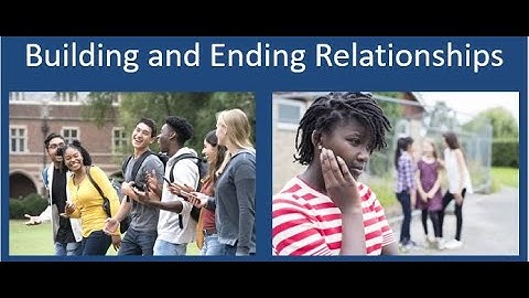 DBT - Interpersonal Effectiveness - Building and Ending Relationships