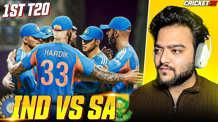 India vs South Africa T20I Series Begins with a Win | Cricket 26 Gameplay | RUSHPLAYZ