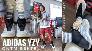 Yeezy BSKTBL QNTM | Most Underrated Yeezy Boost Sneaker? Review + How to  Style - YouTube