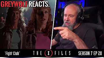 The X Files -  Episode 7x20  'Fight Club' | REACTION/COMMENTARY