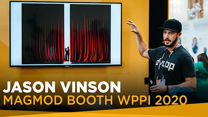 Jason Vinson at the MagMod Booth - WPPI 2020