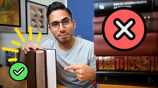 SOLO necesitas ESTAS 2 BIBLIAS de estudio