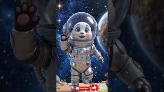 Astronaut Panda's Trip to the Moon! 🌙🚀 | Wonder World Kids