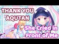 Hoshikawa Sara's Emotional Meeting with Aqua 【Hololive/ENG Sub】