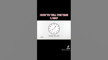 Tell the time. Full video on my YT channel #learning #russian #time #whatsthete #language