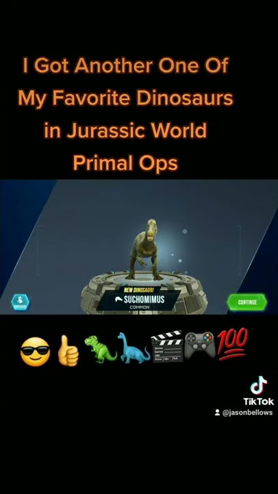 #jurassicworld #jurassicworldprimalops #Suchomimus #dinosaurs