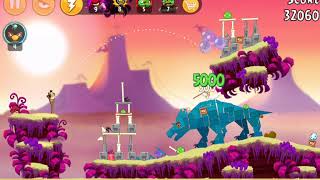 Angry Birds Juric Pork Level 36-8 Three Star Walkthrough