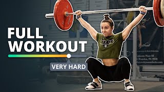 The PERFECT Workout For Olympic Weightlifting