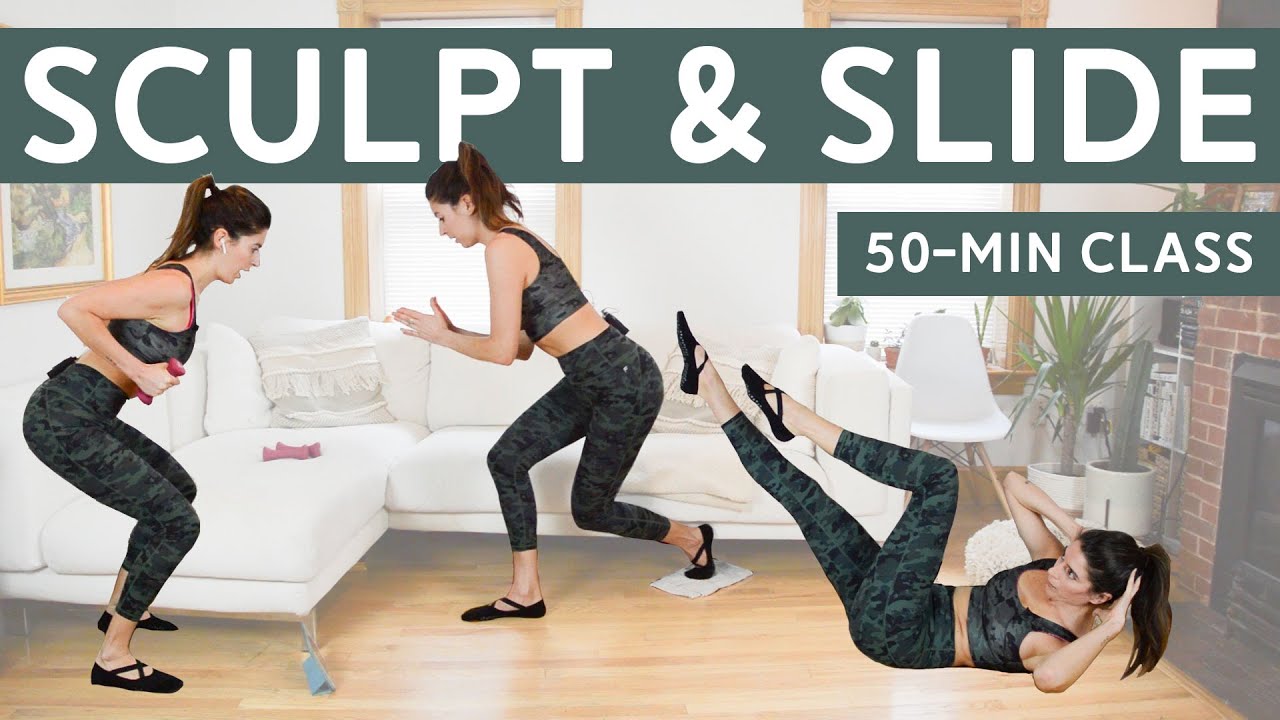 Sculpt & Slide Class (50 Min) YouTube
