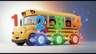 Wheels On The Bus Song For Kids 🚌 Fun Educational Nursery Rhyme