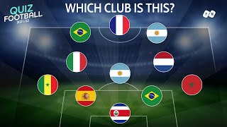 Football Quiz: Which club is this 2021\/22? | PM