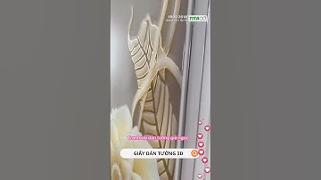 Mẫu tranh dán tường 3d mới nhất năm 2023 #tranhdantuong #tranh3d #giaydantuong #shorts