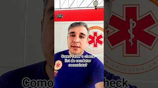 SAMU 192 (Check list do Condutor Socorrista)