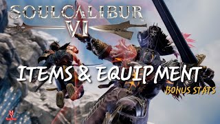 Items & Equipment in Soul Calibur VI/VII