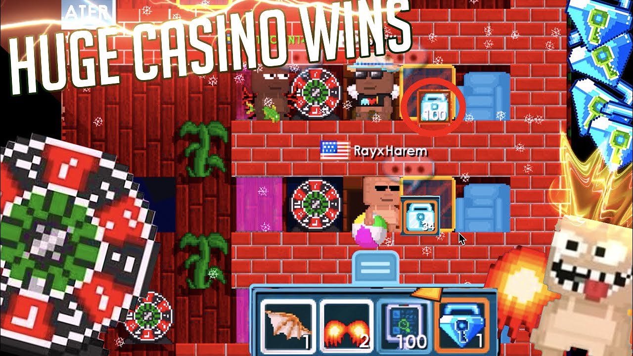 GROWTOPIA || HUGE CASINO WINS || BIG BETS !!!