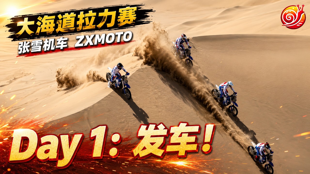 ZX Moto at the 2026 China Dahaidao International Rally! Day 1