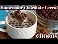 Homemade chocos recipe better than kelloggs  easy and healthy chocolate cereal 