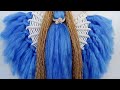 How to tie easy knot pattern # Paracord/Macrame angel