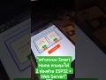 สร้างระบบ Smart Home ควบคุมไฟ 2 ห้องด้วย ESP32 + Web Server!