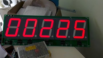 5 Digit 7 Segment Display Module