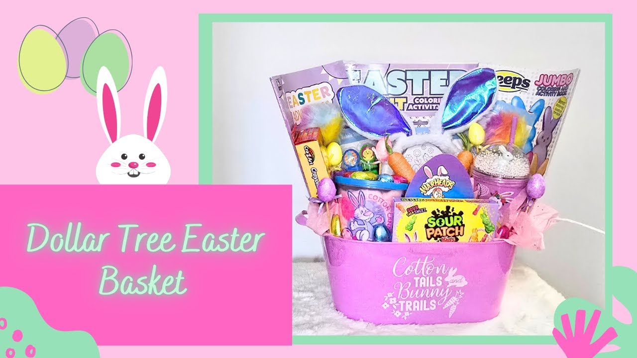 NEW! EASY DOLLAR TREE EASTER BASKET IDEAS 2025 - YouTube