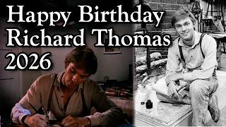 The Waltons - Happy Birthday Richard Thomas - 2026 - behind the scenes with Judy Norton