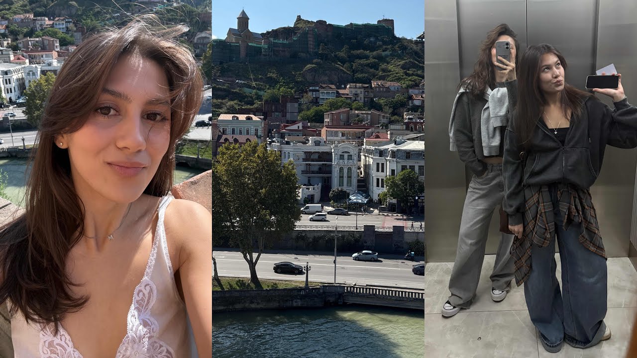 vlog: Грузия, квест в новой стране, попали на протест,  Тбилиси и Батуми, гора с облаками Гомисмта