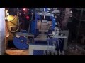 PLC Control Zig-Zag Spring Making and End Cutting Machine (Online system)