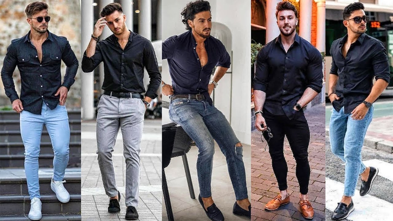 Black Shirt Outfits Ideas For Men - 11 Ways To Wear a Black Shirt