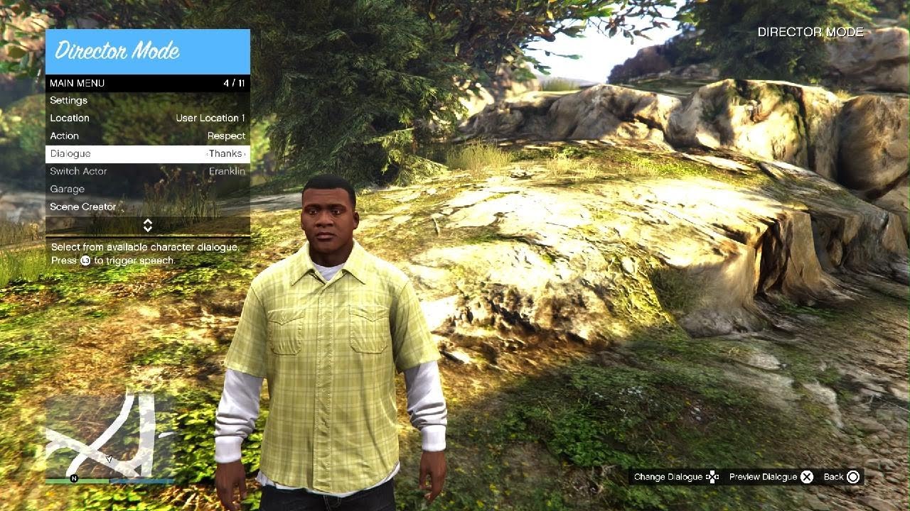 Franklin saying Thank You