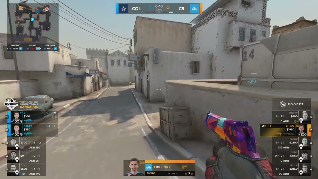 Sh1ro unreal 1v4 clutch vs COL