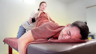 ASMR 🔥 She Provided a Truly Relaxing Intense Full Body Massage Therapy!