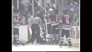 Bob Probert vs Curt Fraser Round 1