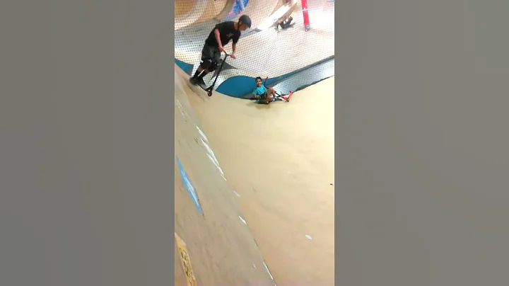 First time dropping in to the vert ramp