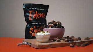 Eden's Shiitake Chips Launch Ad