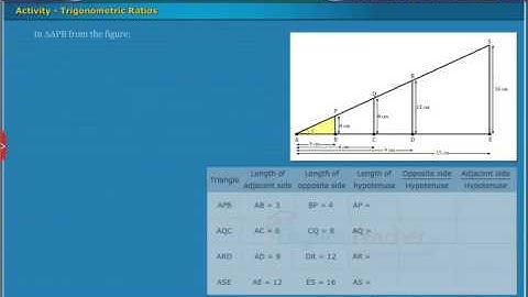 Trigonometric Ratios, Class 10 Maths | Digital Teacher